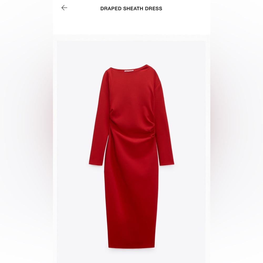 Zara Red Dress